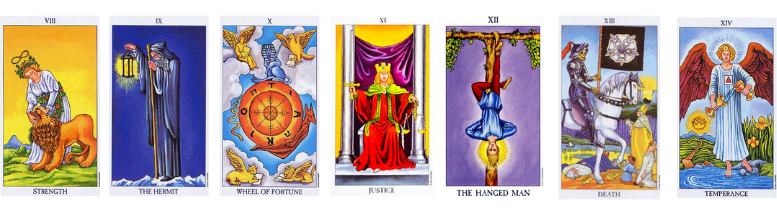 Major Arcana group 2 Major Arcana group 2
